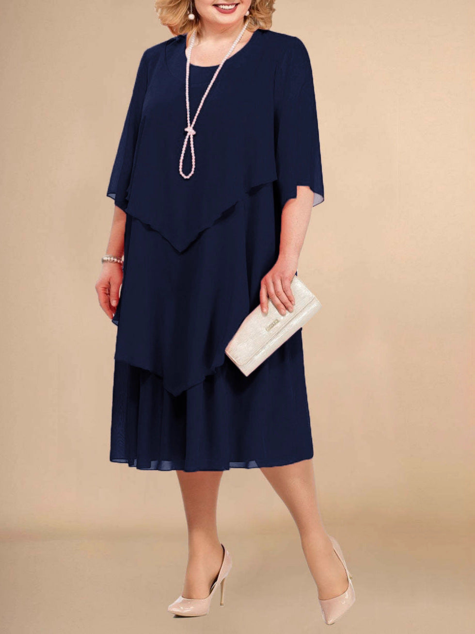 Women's Elegant Chiffon Dress