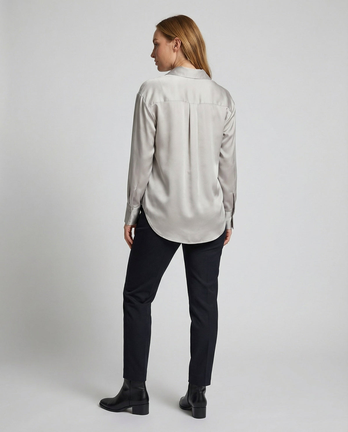 Women's Elegant Vintage Silk Blouse