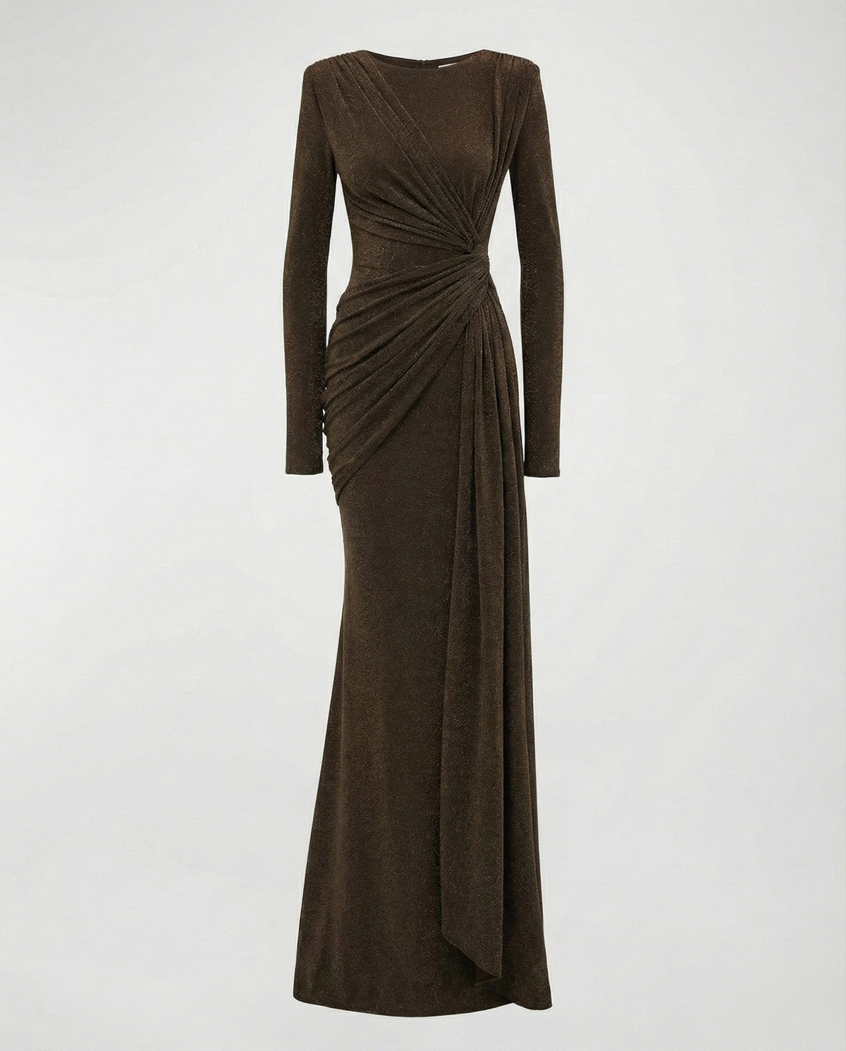 Women's Flowing Twist-Waist Jersey Evening Dress Avellé