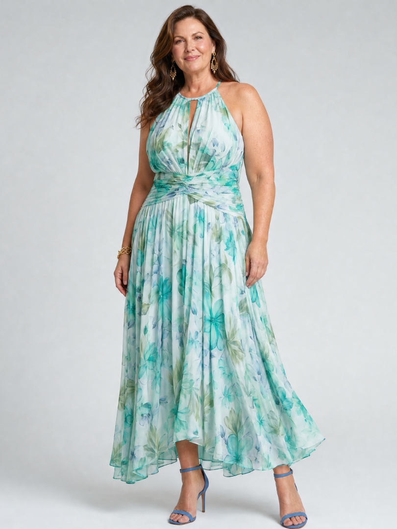 Women's Halter Maxi Dress