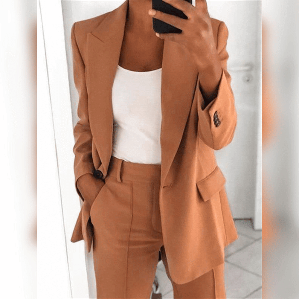 Women's High-Waisted Two Piece Set