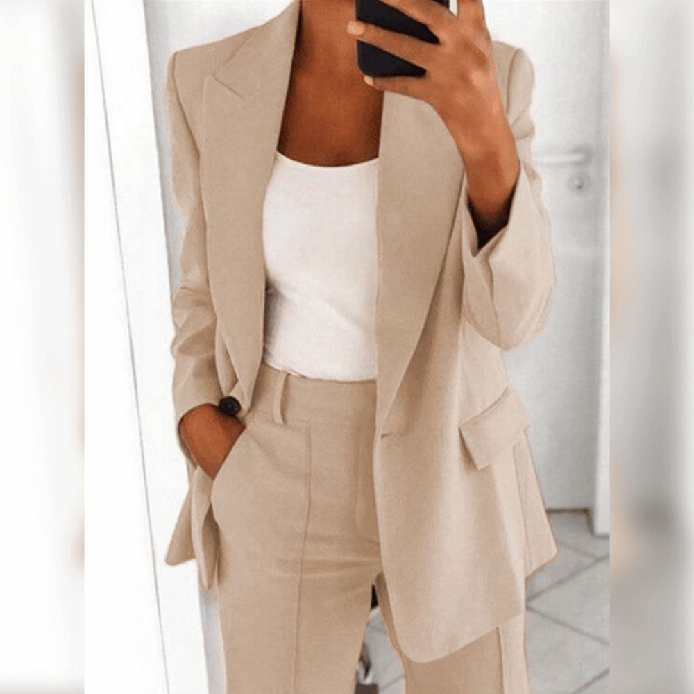 Women's High-Waisted Two Piece Set