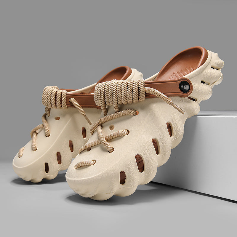 Women's Lace-Up Clogs