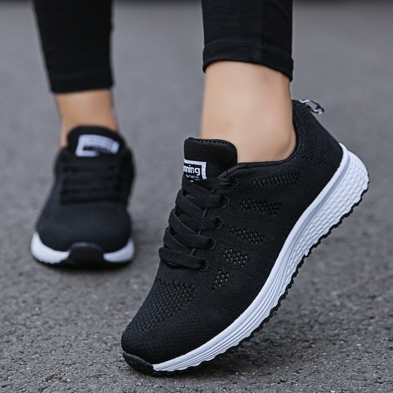Women's Lightweight Sneakers - Breathable & Comfortable Athletic Shoes