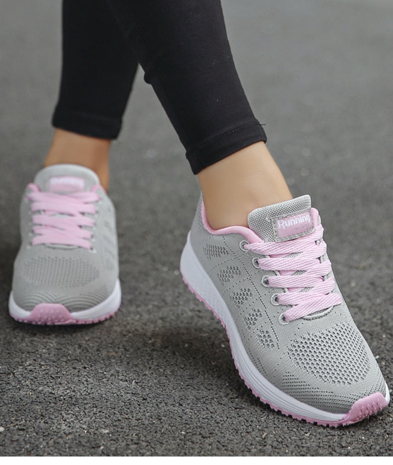 Women's Lightweight Sneakers - Breathable & Comfortable Athletic Shoes
