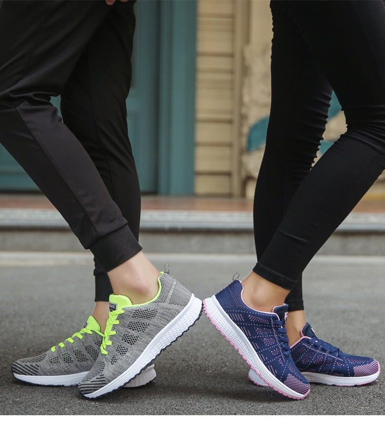 Women's Lightweight Sneakers - Breathable & Comfortable Athletic Shoes
