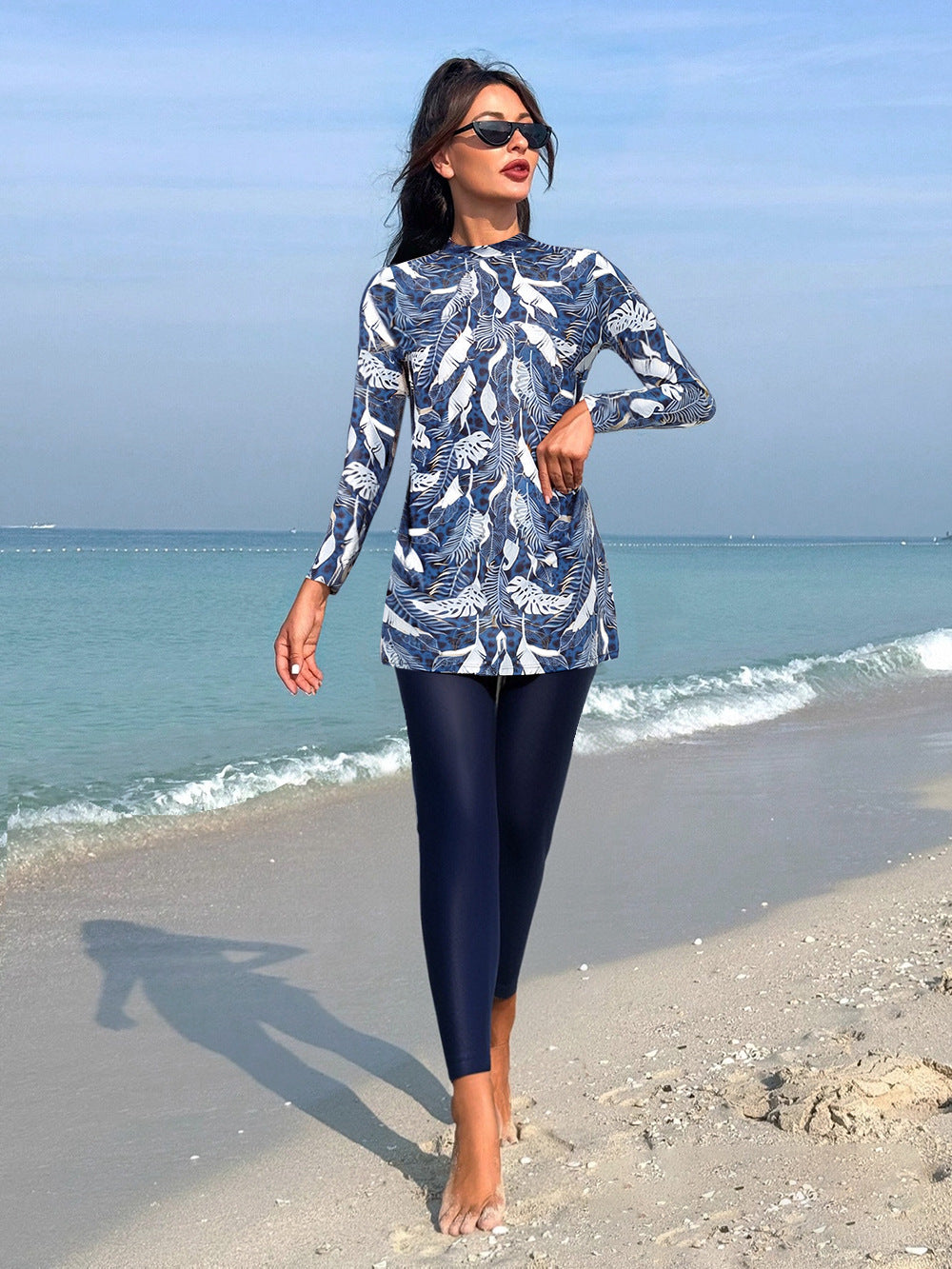 Women's Long Sleeve UV Protection Bathers