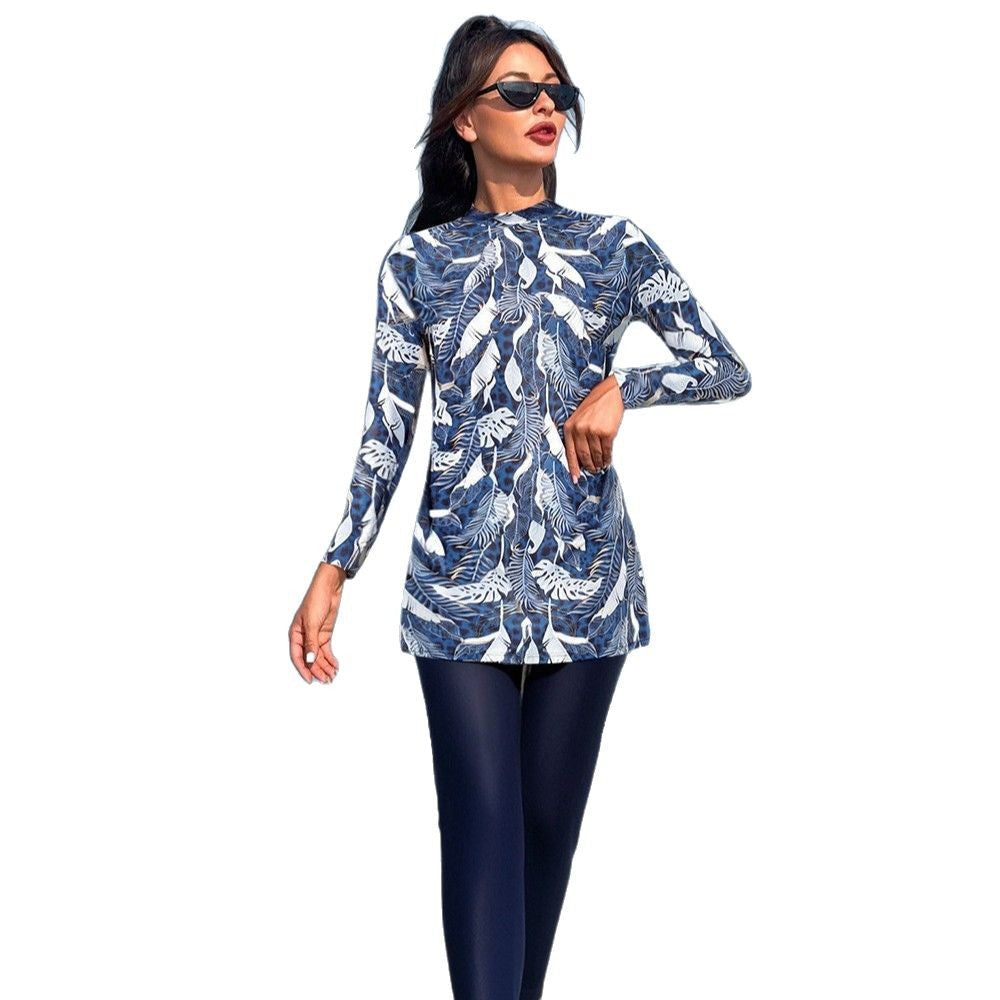 Women's Long Sleeve UV Protection Bathers