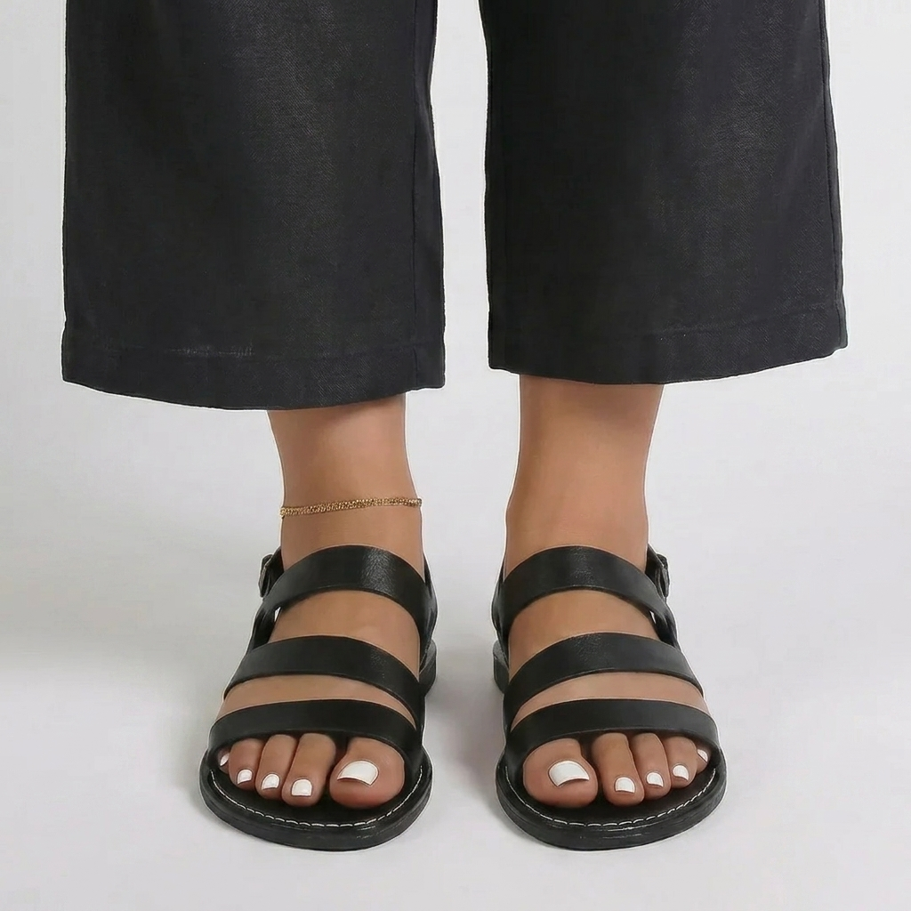 Women's Modern Flat Back-Strap Sandals