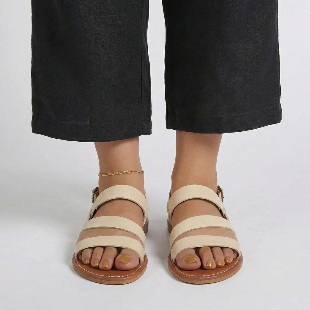 Women's Modern Flat Back-Strap Sandals