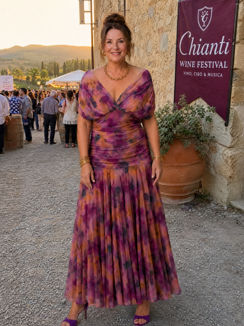 Women's Off-Shoulder Maxi Dress