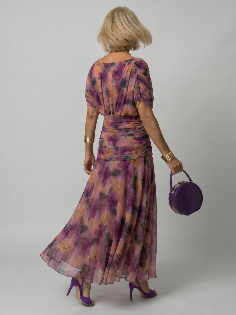 Women's Off-Shoulder Maxi Dress