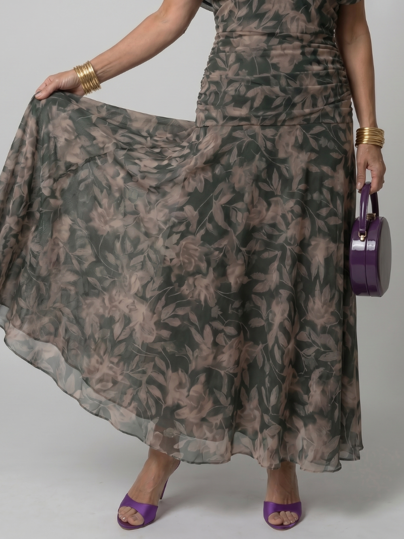 Women's Off-Shoulder Maxi Dress