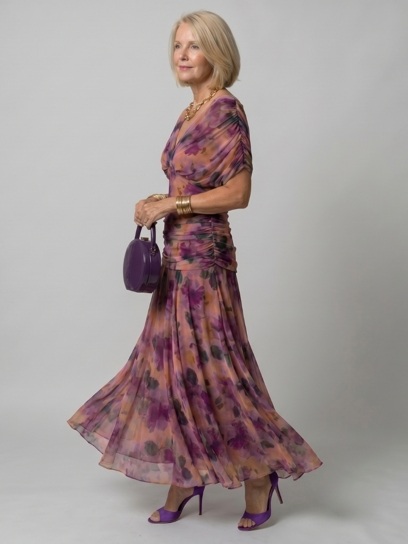 Women's Off-Shoulder Maxi Dress