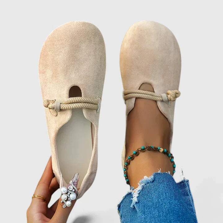 Women's Orthopaedic Loafers with Rope Detail