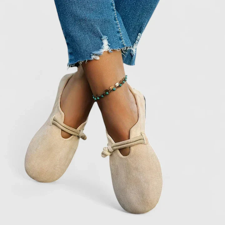 Women's Orthopaedic Loafers with Rope Detail