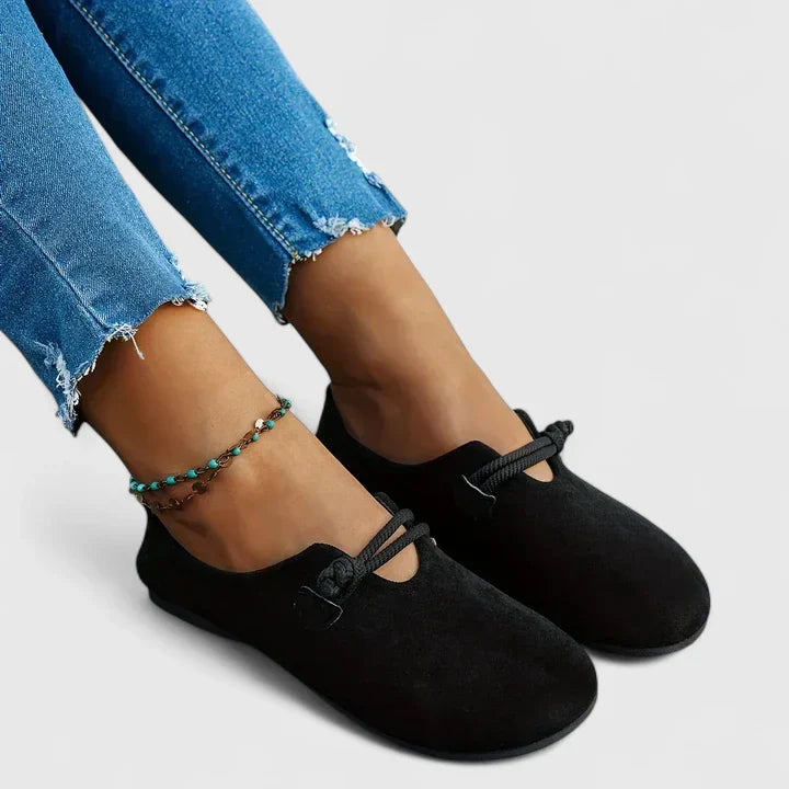 Women's Orthopaedic Loafers with Rope Detail
