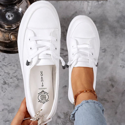 Women's Orthopedic Arch-Support Cushioned Lace-Up Sneakers