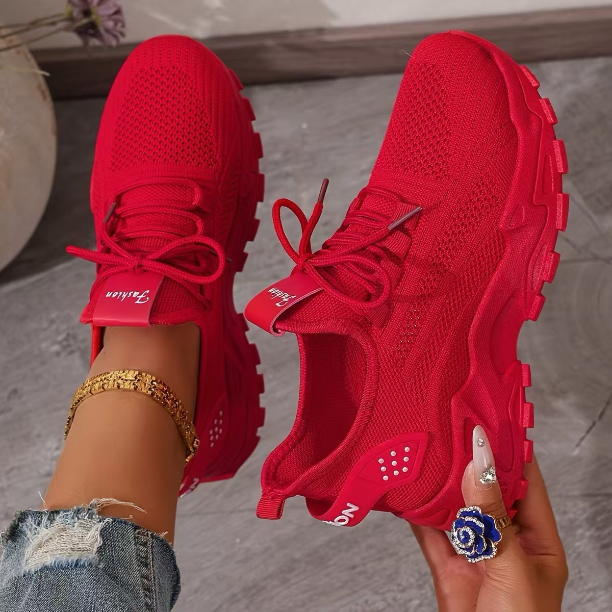 Women's Orthopedic Knit Sneakers