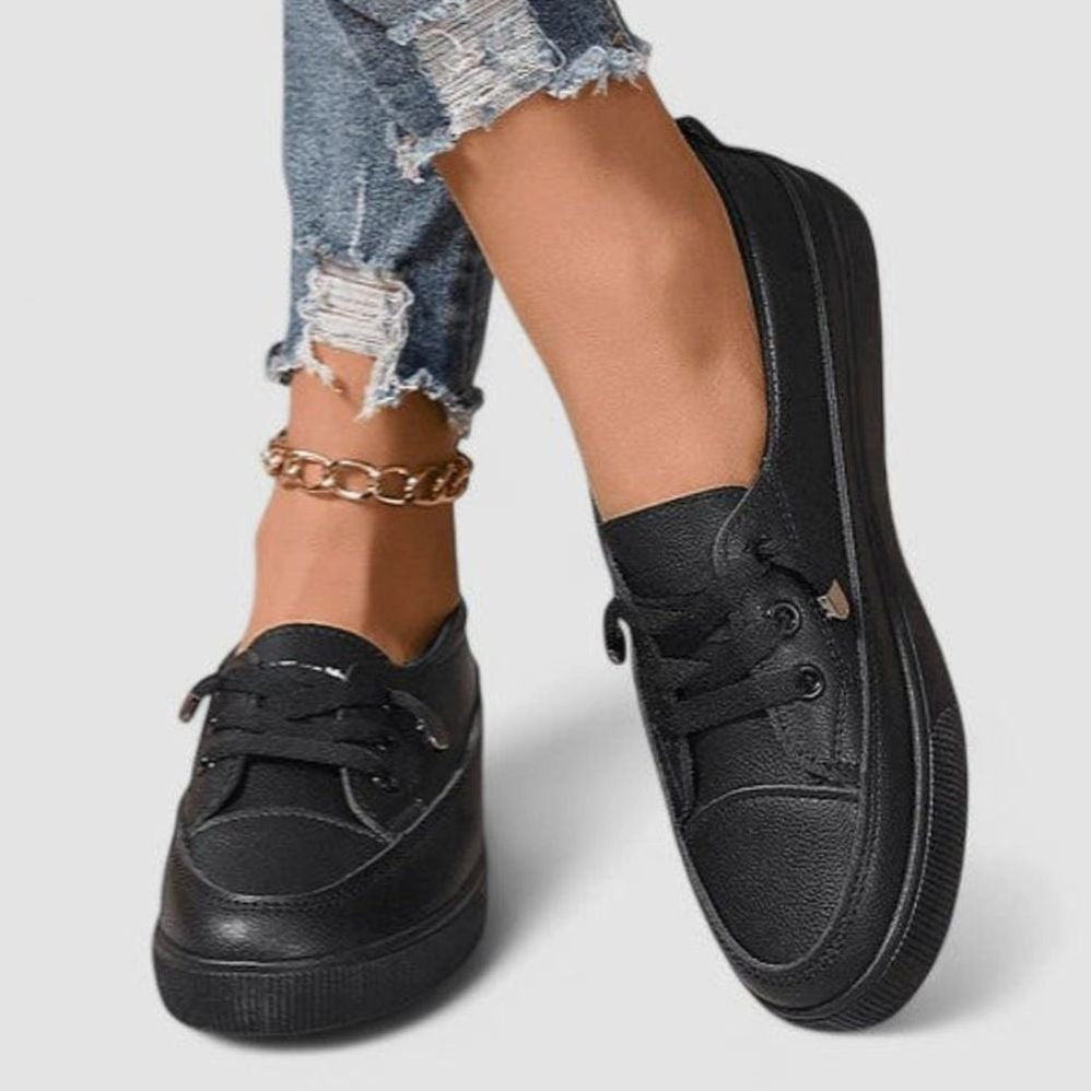 Women's Orthopedic Lace-Up Cushioned Casual Sneakers