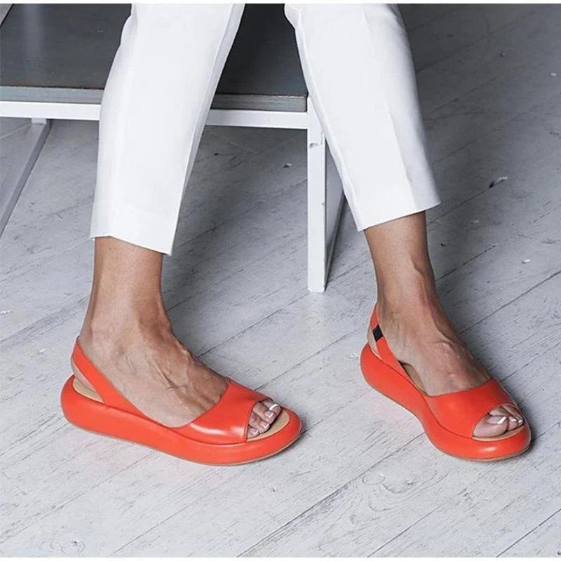 Women's Orthopedic Low-Heel Comfort Sandals
