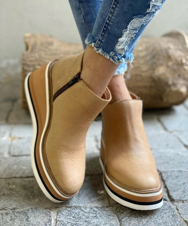 Women's Orthopedic Wedge Ankle Boots