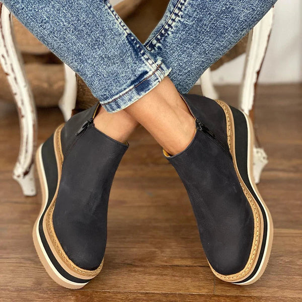Women's Orthopedic Wedge Ankle Boots