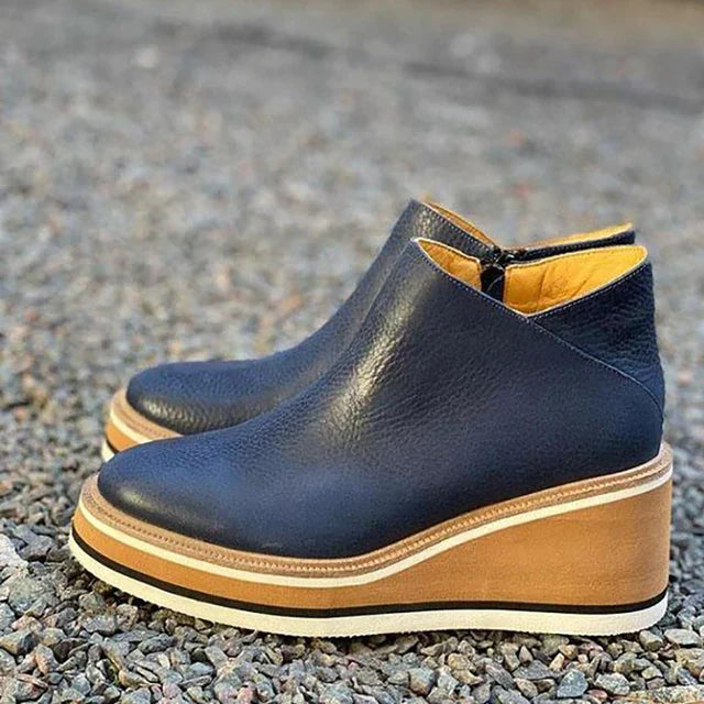 Women's Orthopedic Wedge Ankle Boots