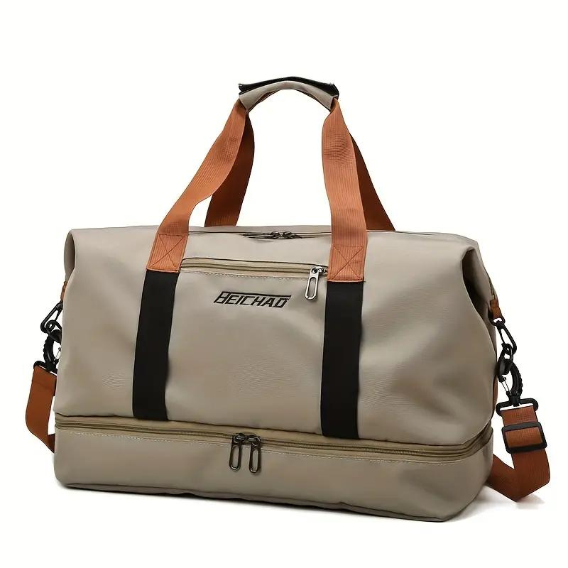 Women's Practical Oxford Fabric Tote Bag with Adjustable Shoulder Strap