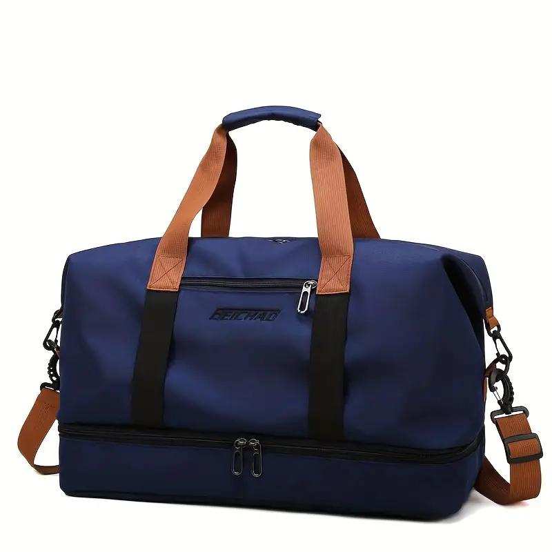 Women's Practical Oxford Fabric Tote Bag with Adjustable Shoulder Strap
