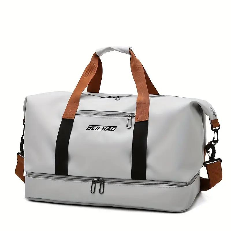 Women's Practical Oxford Fabric Tote Bag with Adjustable Shoulder Strap