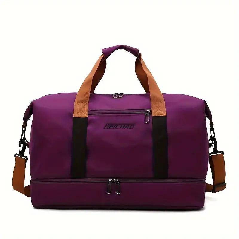 Women's Practical Oxford Fabric Tote Bag with Adjustable Shoulder Strap