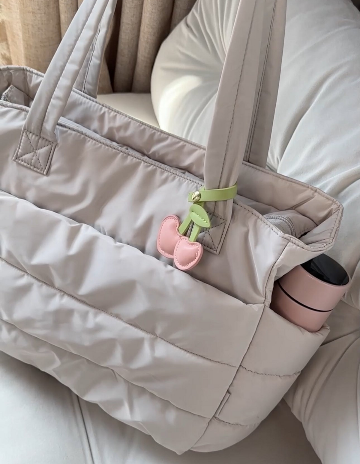 Women's Practical Puffer Tote Bag