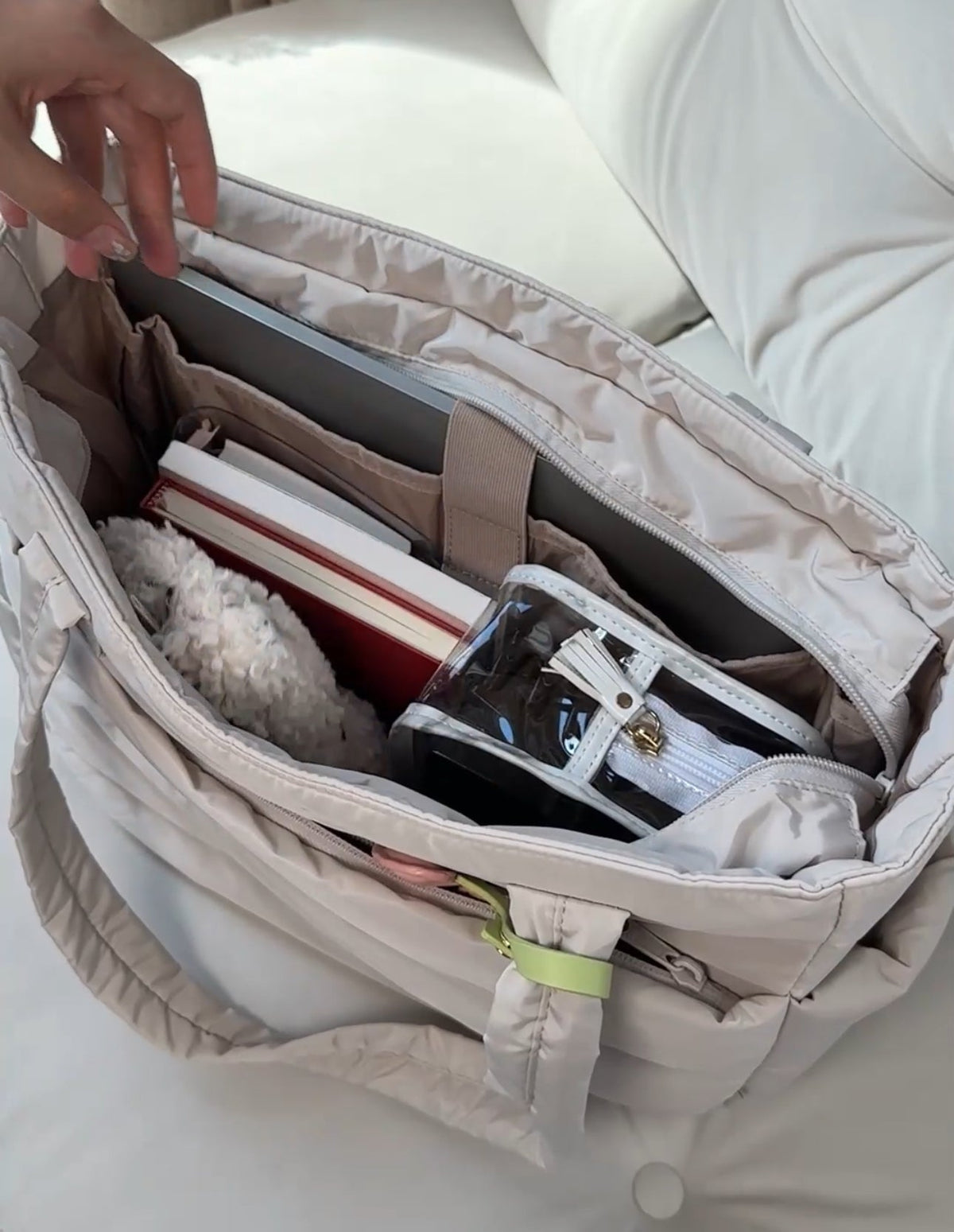 Women's Practical Puffer Tote Bag