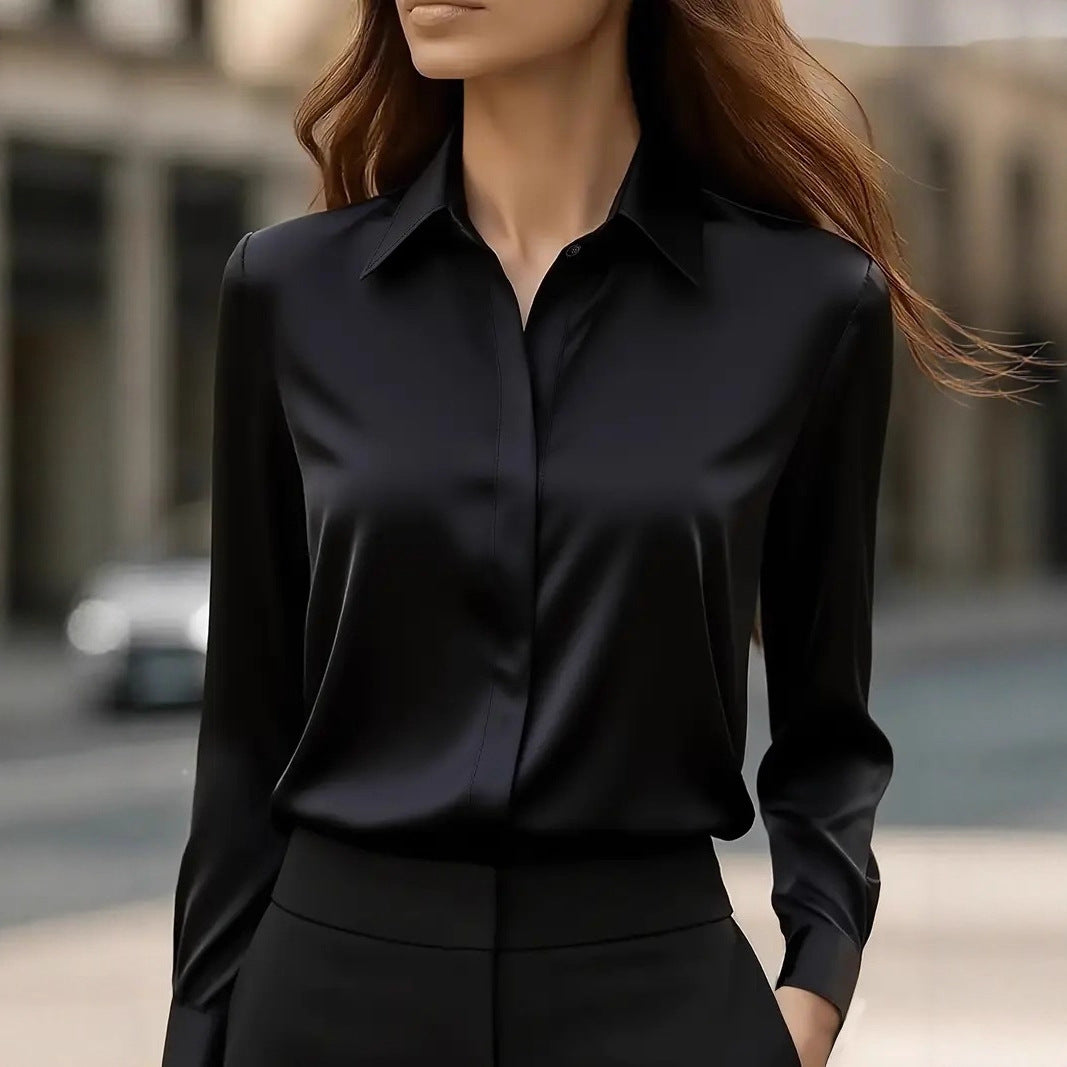 Women's Silk Blouse for Elegant Occasions