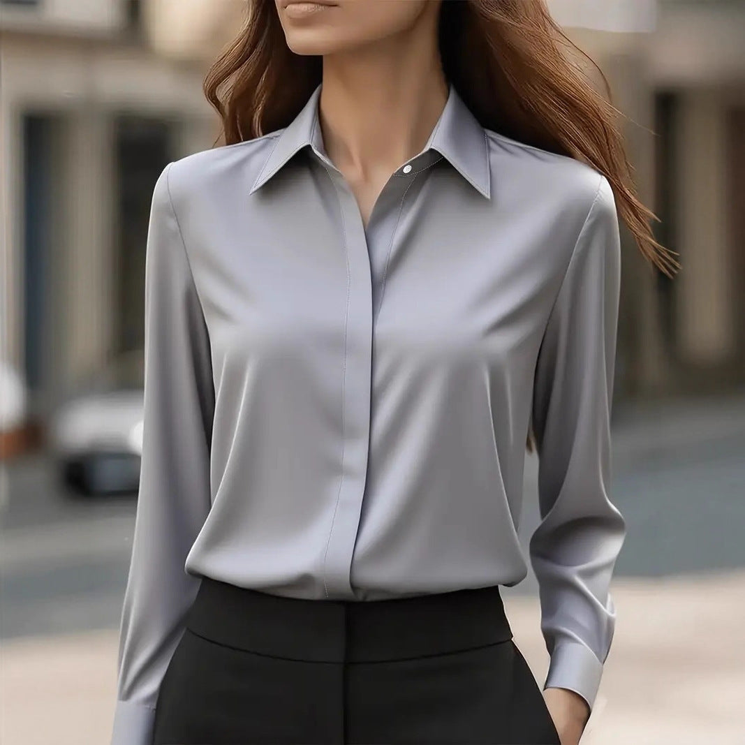 Women's Silk Blouse for Elegant Occasions