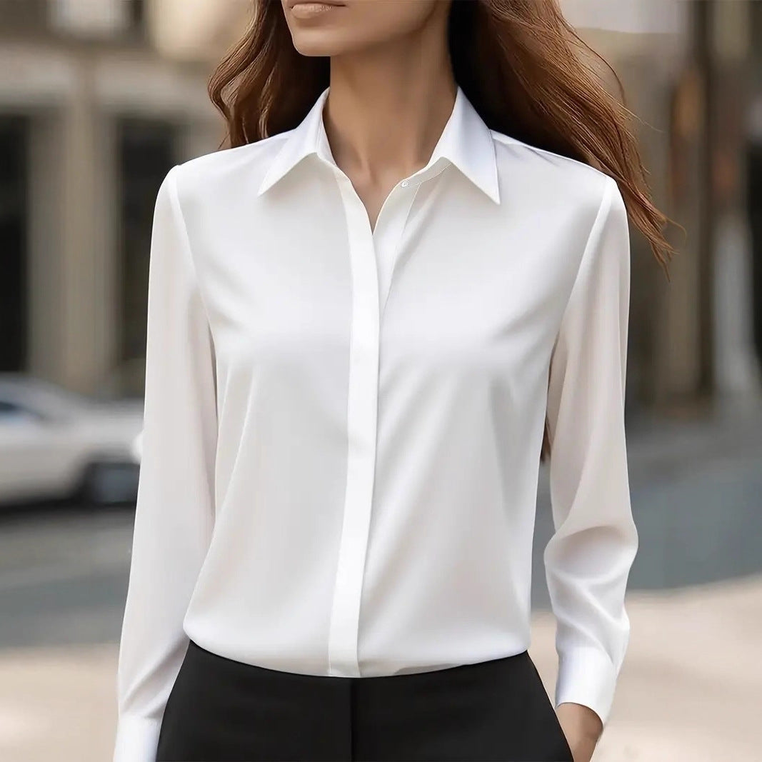 Women's Silk Blouse for Elegant Occasions
