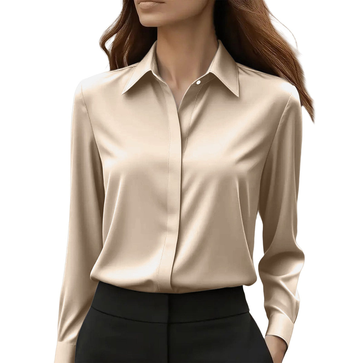 Women's Silk Blouse for Elegant Occasions