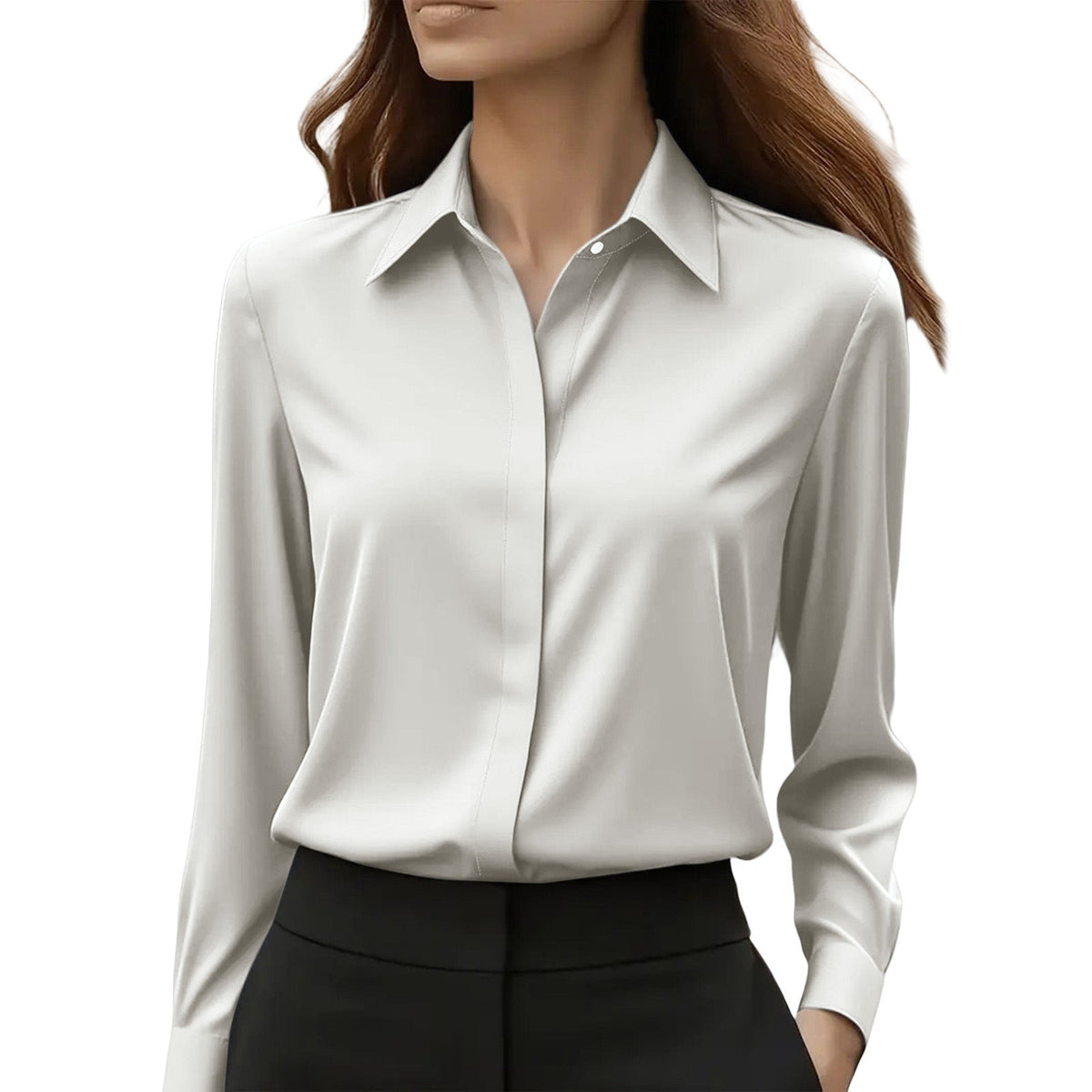 Women's Silk Blouse for Elegant Occasions