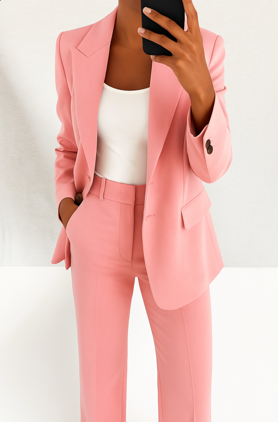 Women's Wide-Leg Suit Set