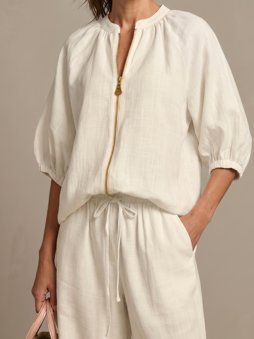 Women's Wide-Leg Two Piece Set