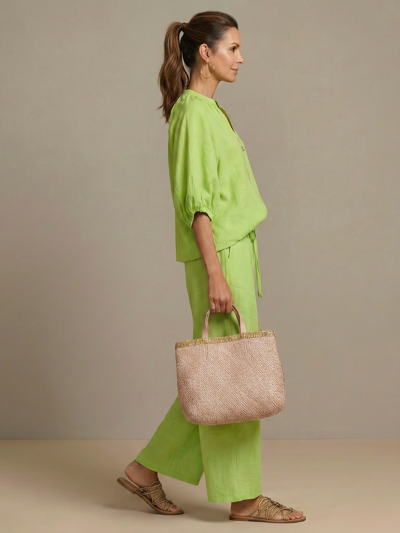 Women's Wide-Leg Two Piece Set