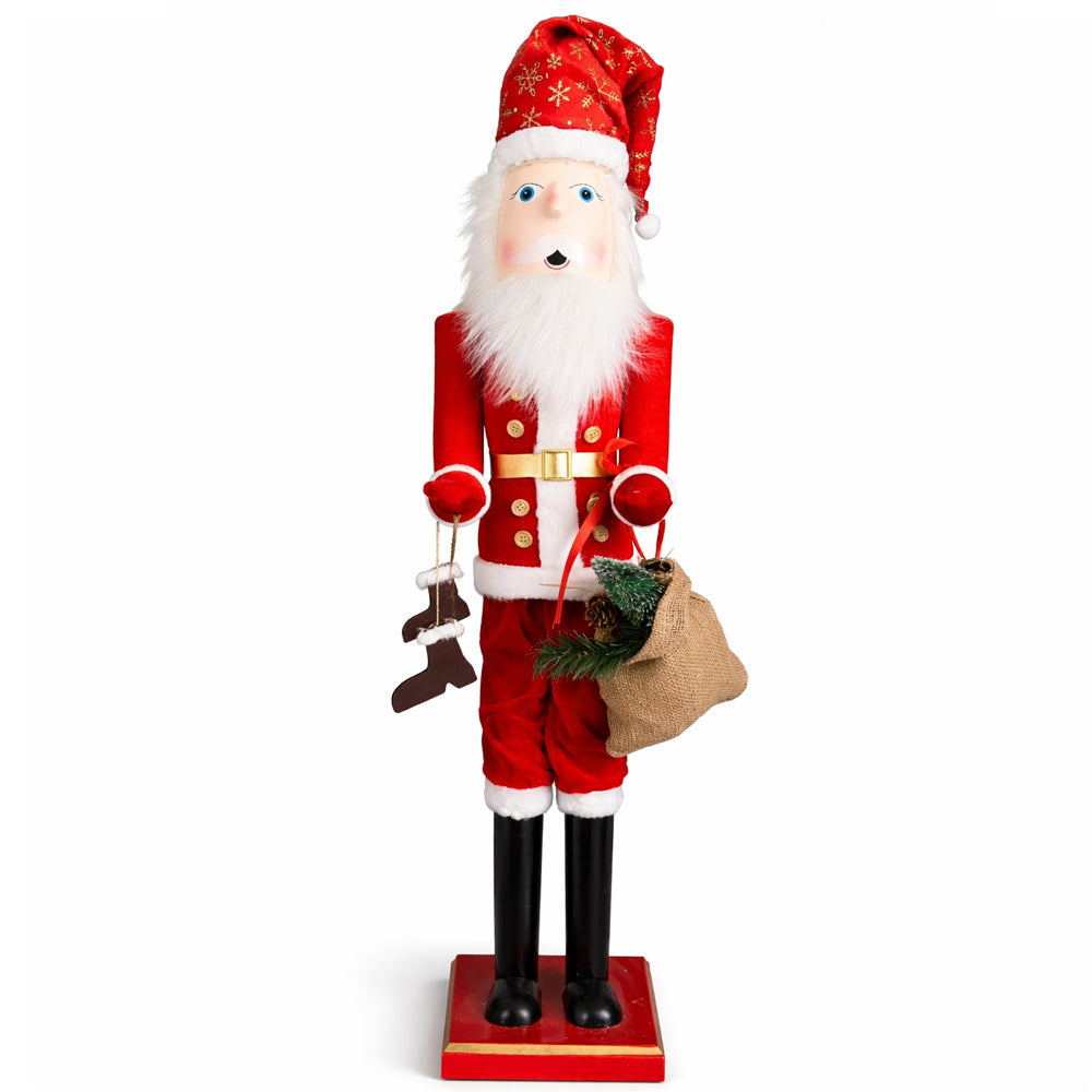 Wooden Nutcracker Figures - 90 cm - 2 Different Designs