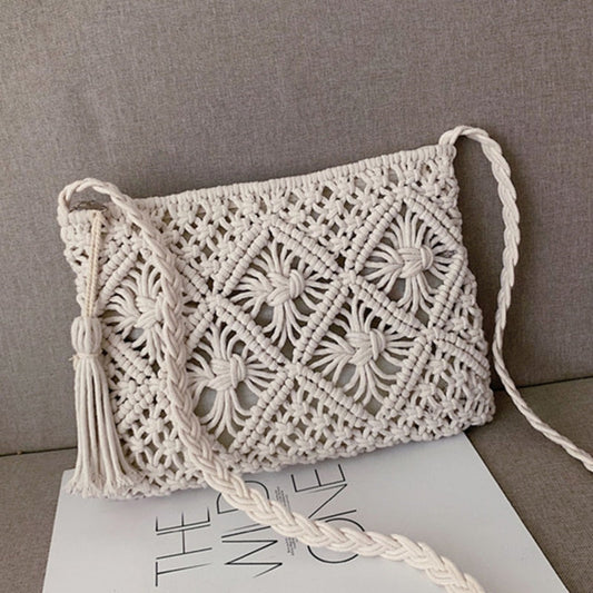 Woven Shoulder Bag | Summery & Stylish Women's Handbag