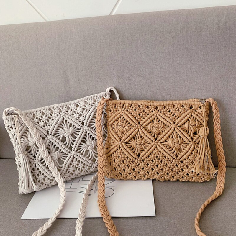 Woven Shoulder Bag | Summery & Stylish Women's Handbag