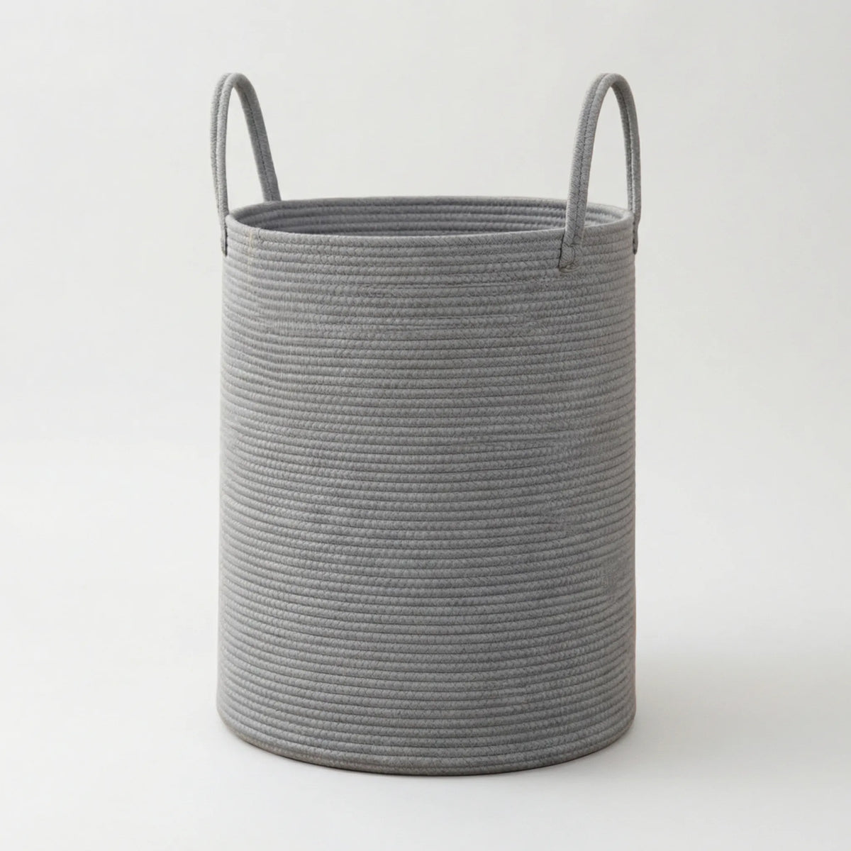 Woven Storage Basket with Carrying Handles