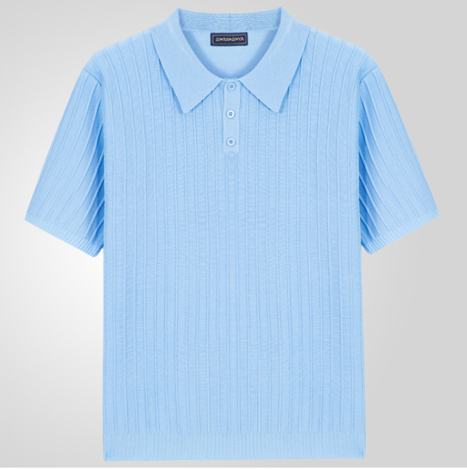 Image of Wyatt | Men's Button-Down Regular Fit Polo Shirt