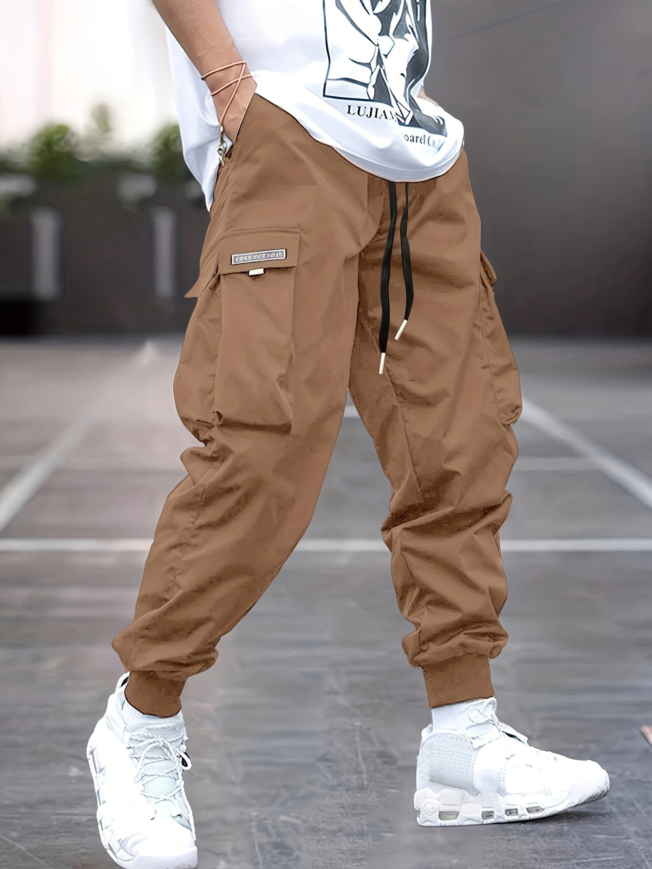 Image of Wyatt | Men's Drawstring Cargo Pants