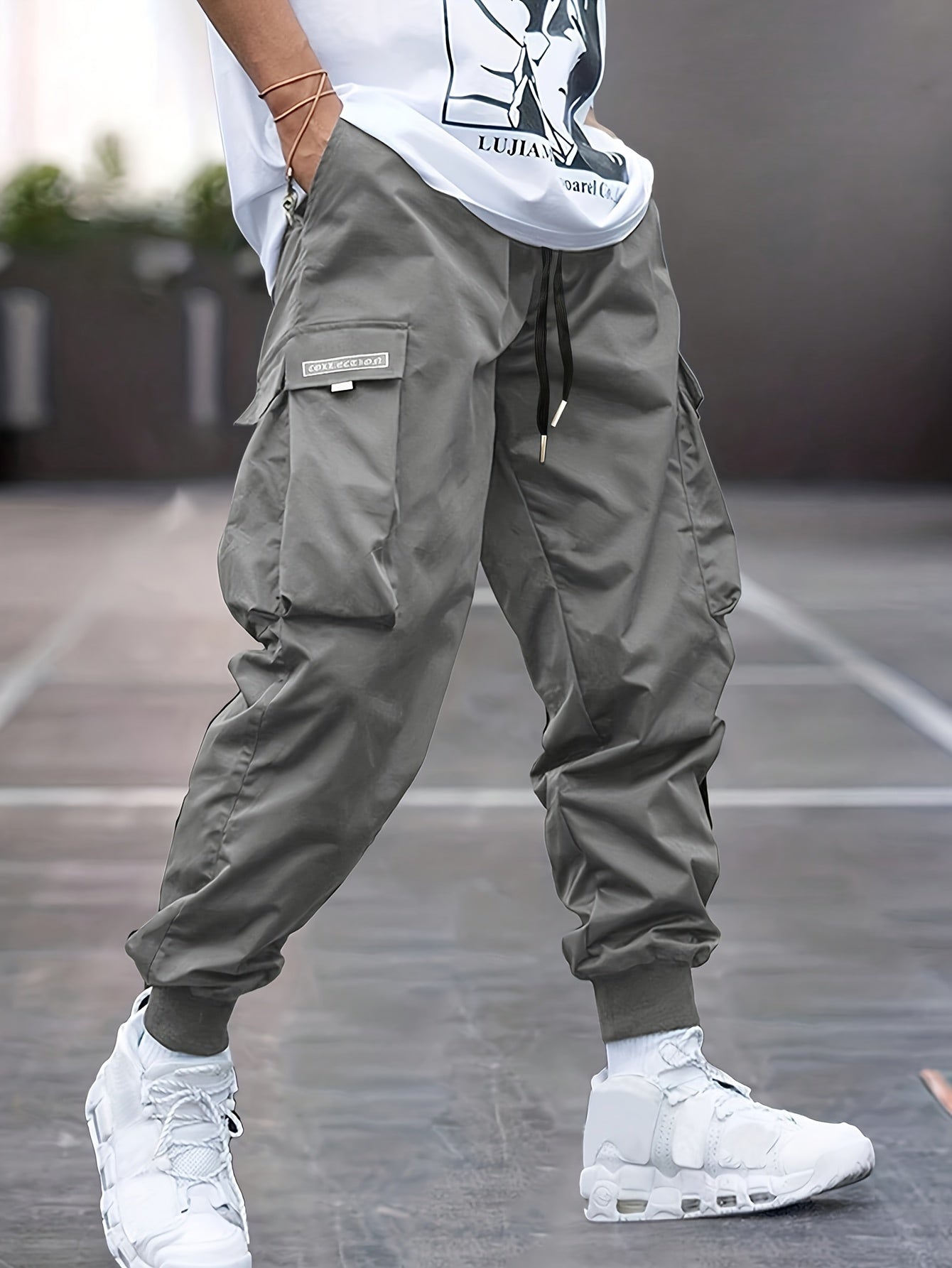 Image of Wyatt | Men's Drawstring Cargo Pants
