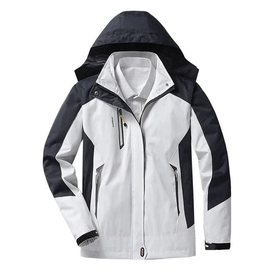 Image of Yvonne | Women's Color Block Hooded Jacket